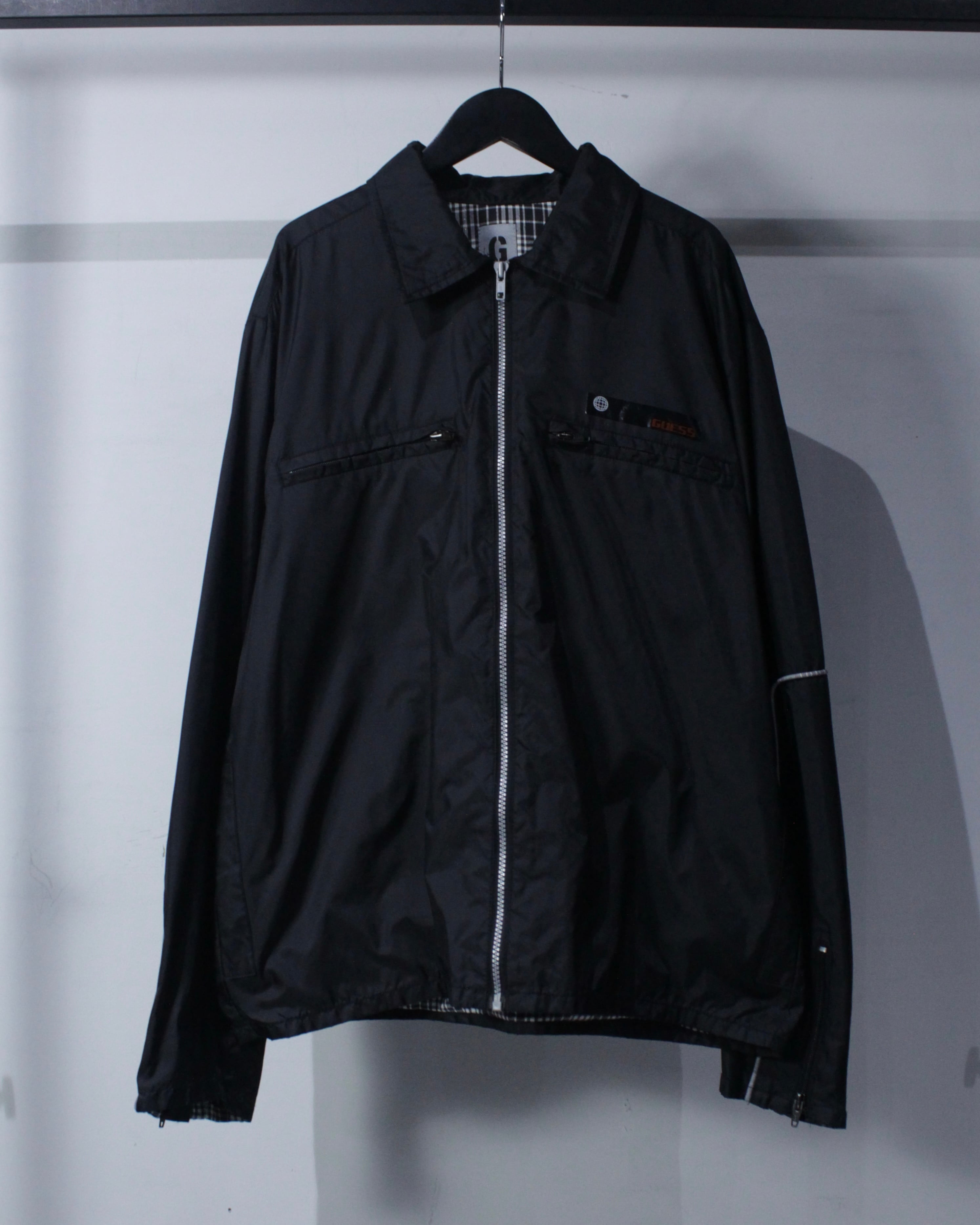 PRADA Early 2000s Cotton Nylon Hybrid Trucker Jacket | PAY ID
