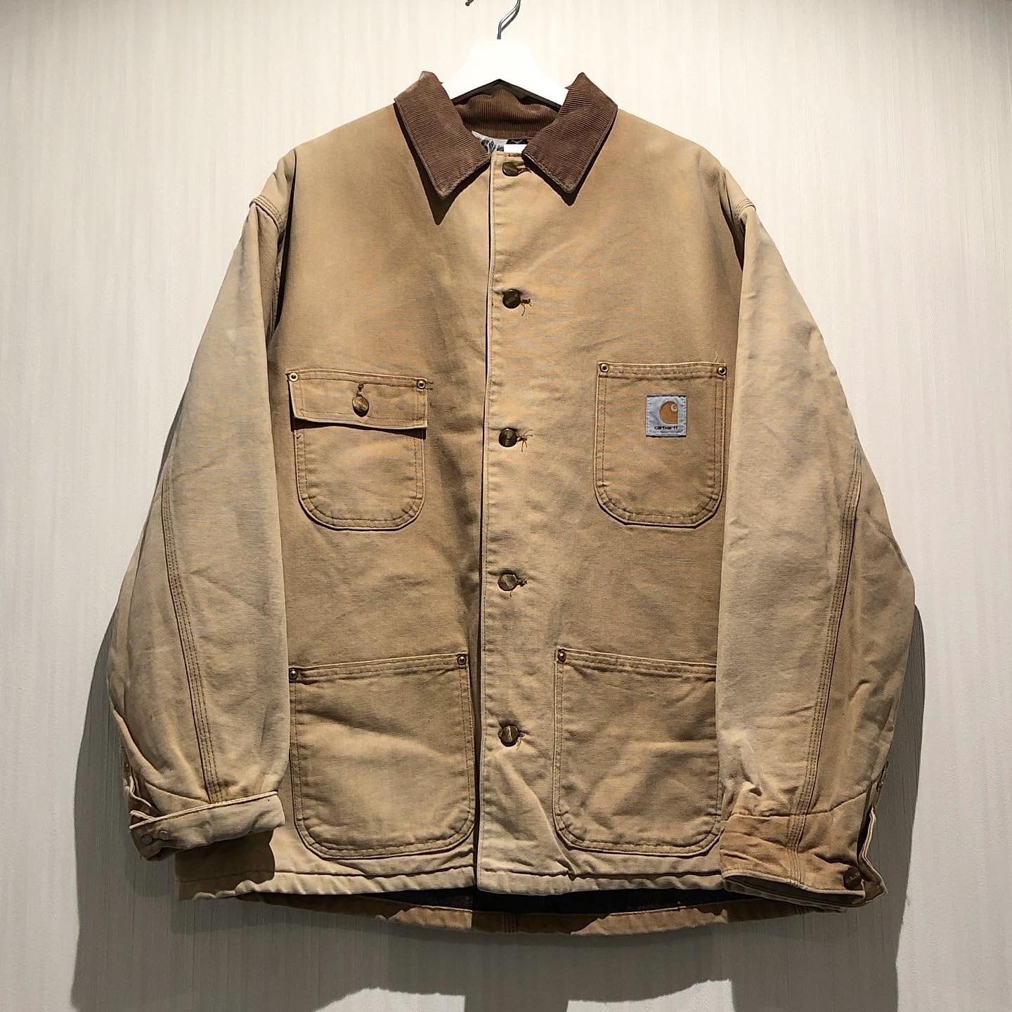 80s〜90s carhartt michigan chore coat ”USA“【高円寺店】