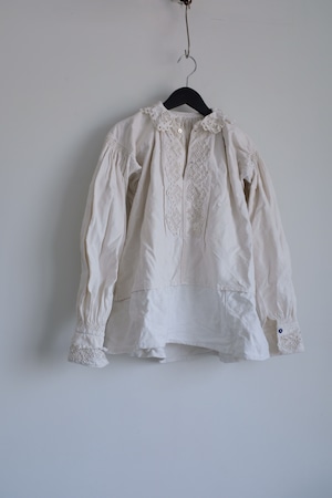 [VINTAGE]30s-40s romanian embroidery folklore blouse