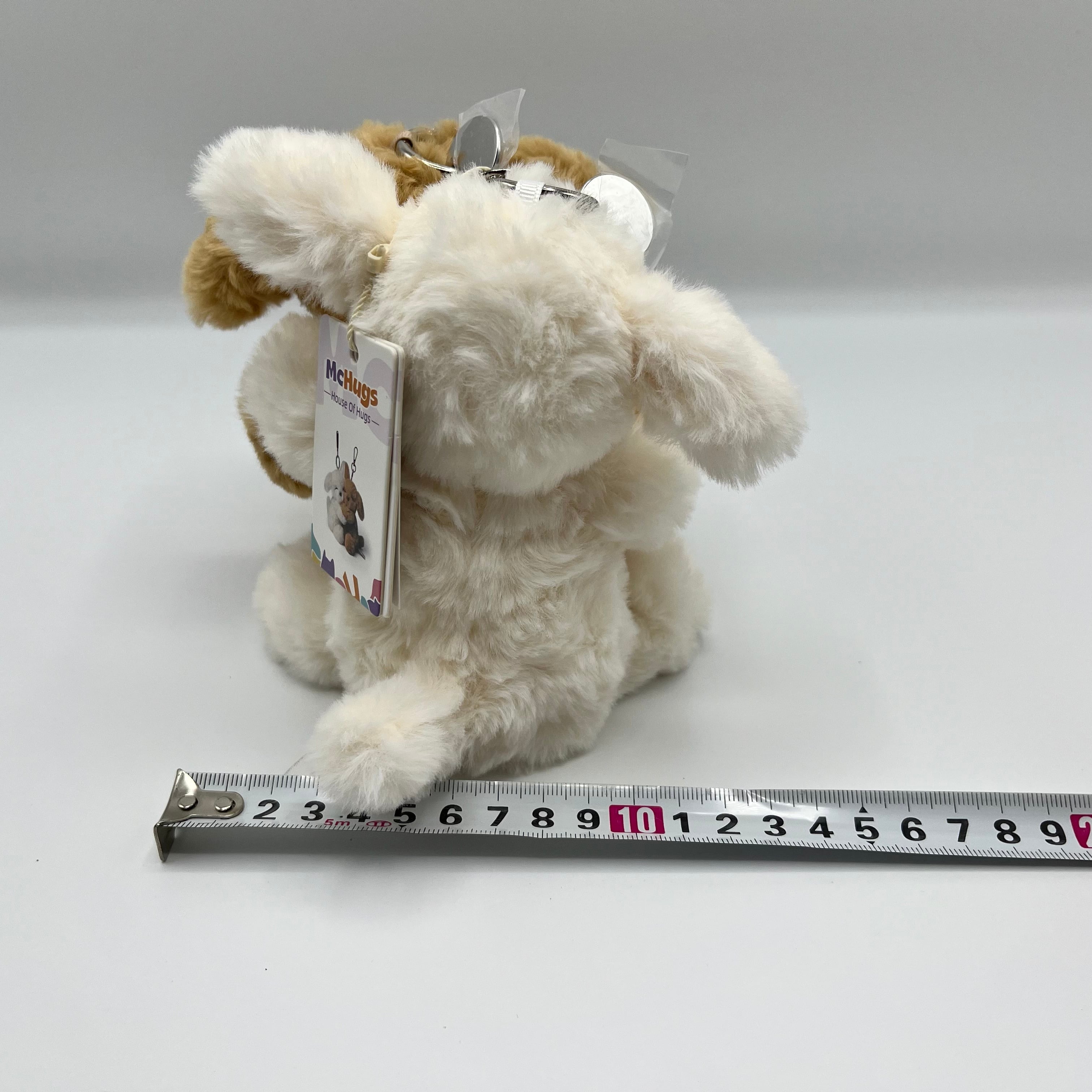 McHugs Snuggle Dog Charm ぬいぐるみ 犬 マックハグス MC600111 | 紅玉堂