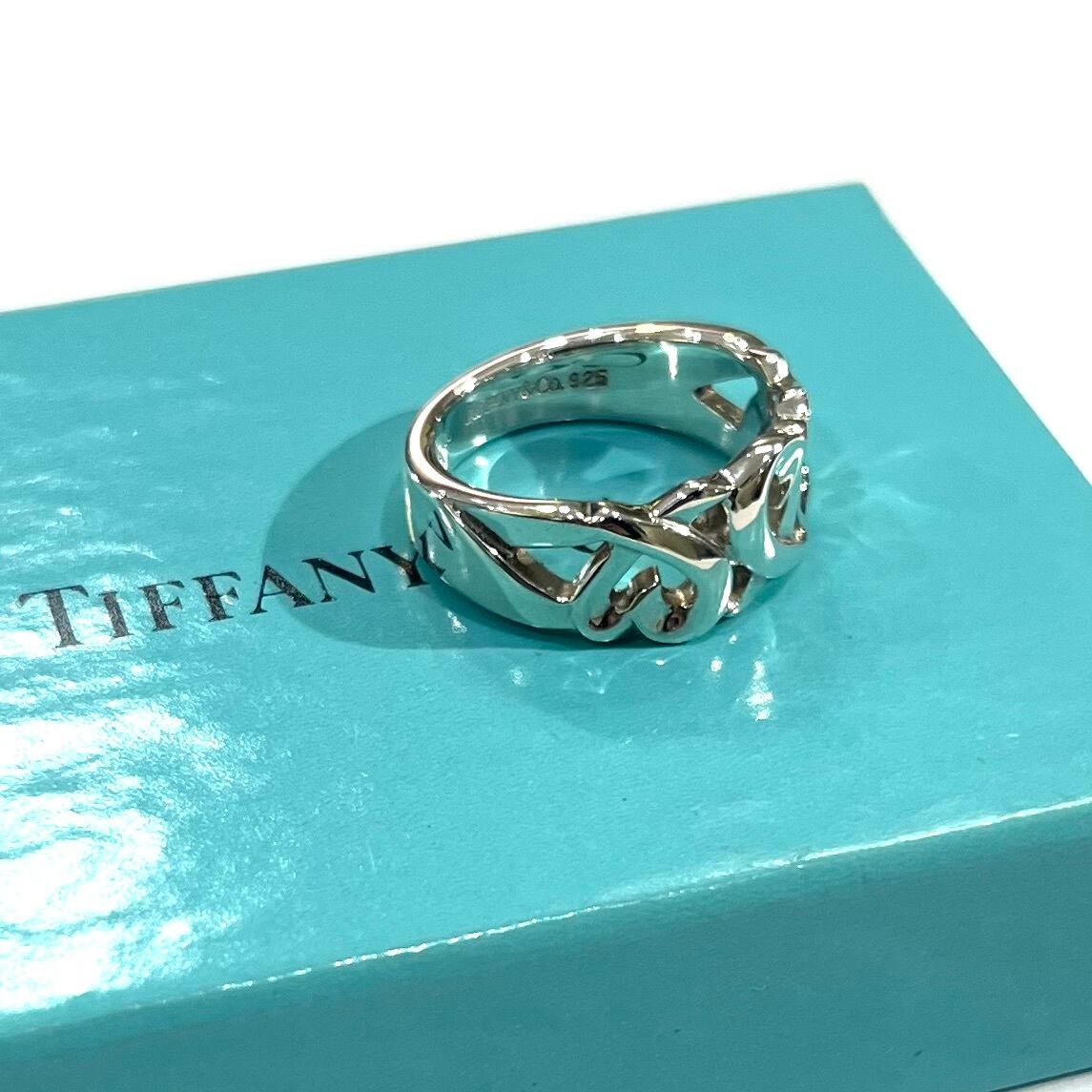 TIFFANY&CO.】【11号 】2705 パロマピカソトリプルラビングハート
