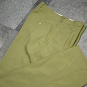 rayon blend 3tuck slacks khaki