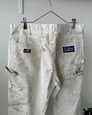-Dickies- Vintage 00s white paintr pants