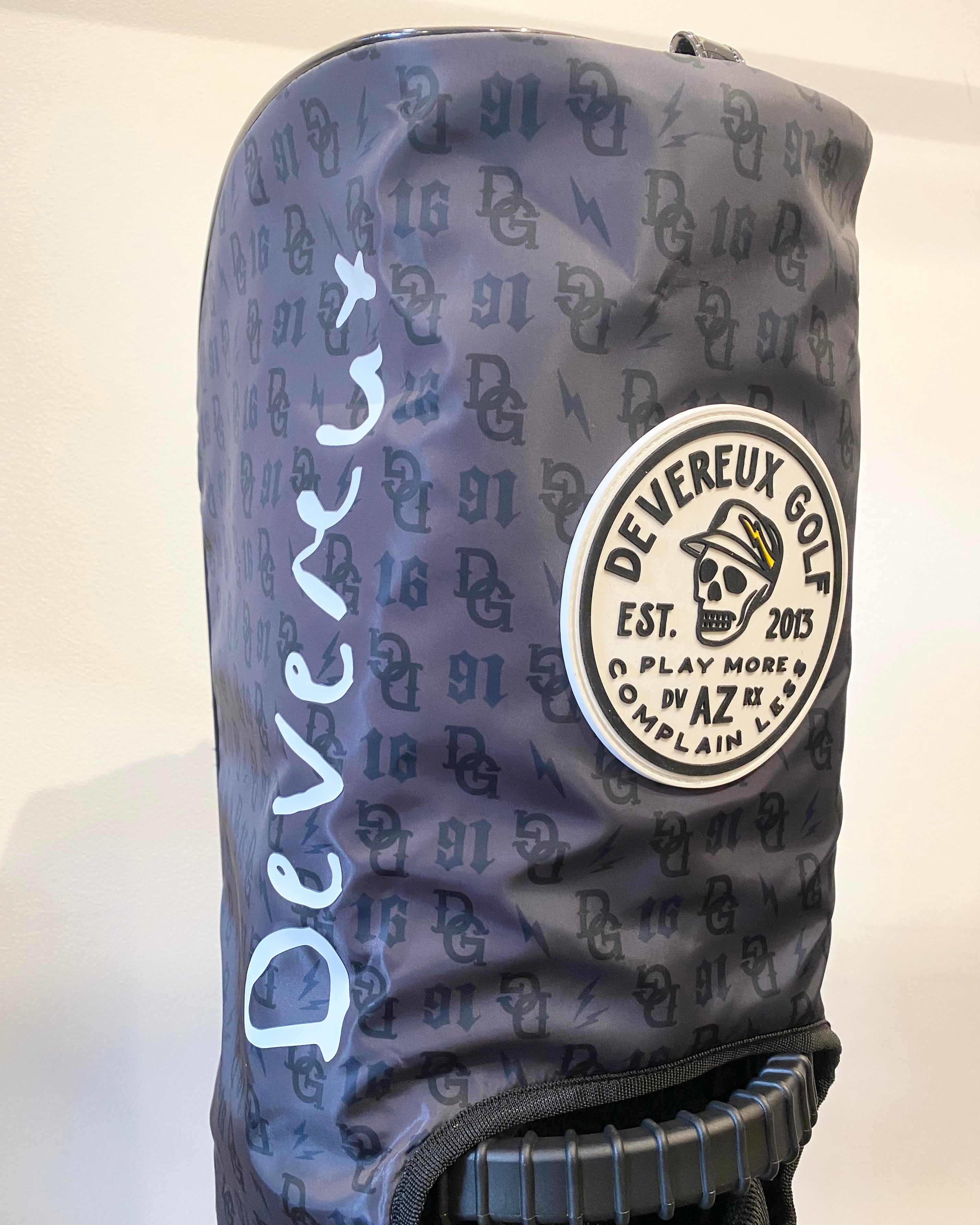 DEVEREUX GOLF】DGモノグラムキャディーバッグ (BLACK) | Sandy GOLF
