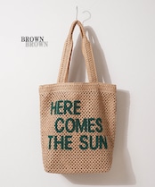 ◆サガラ刺繍 編み込み トートバッグ◆ch-25111
