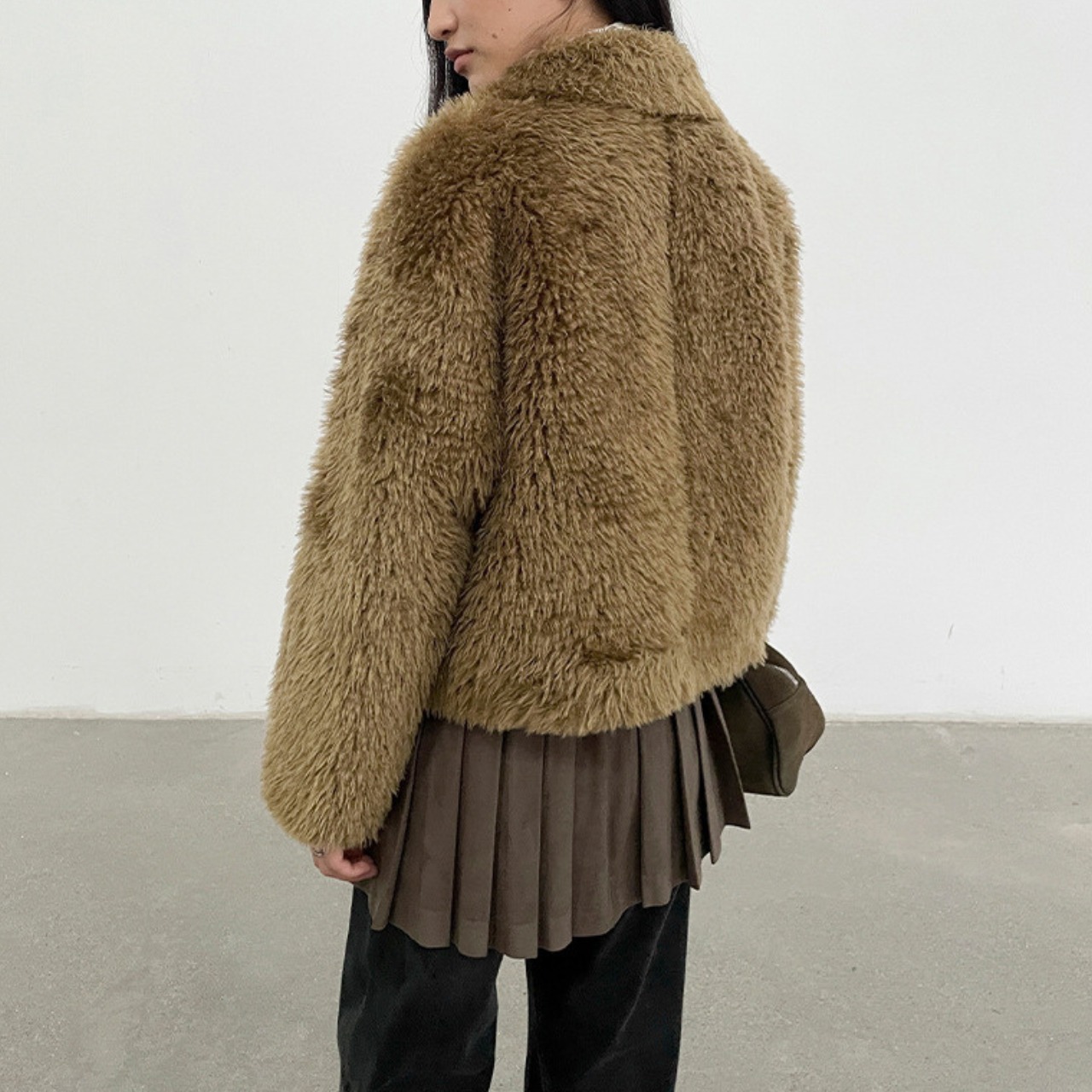 Fake Fur Jacket T4095