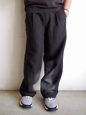 comm.arch. Belgium Linen High-Density Wide Pants