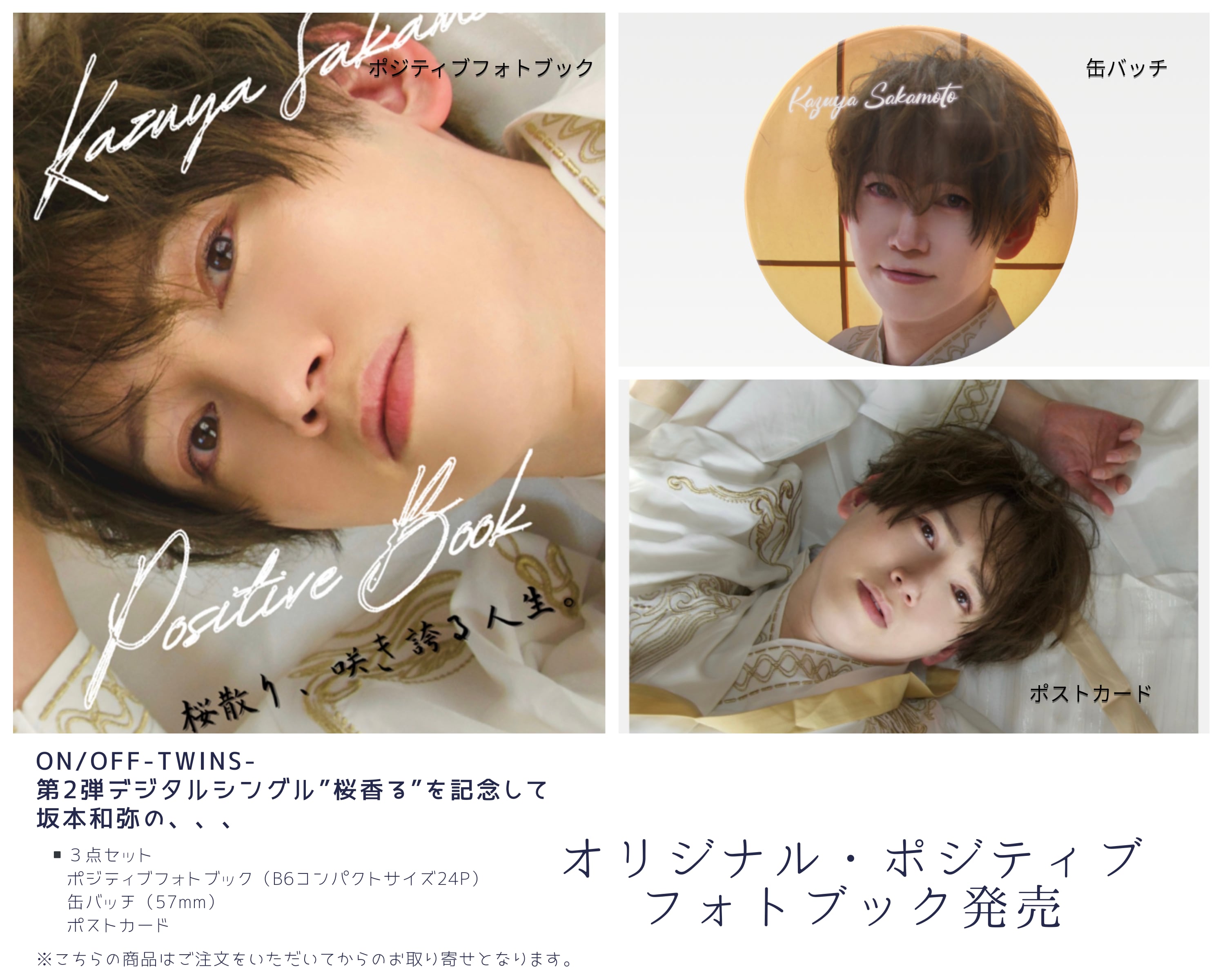 コピー:オリジナルポジティブフォトブック3点セット