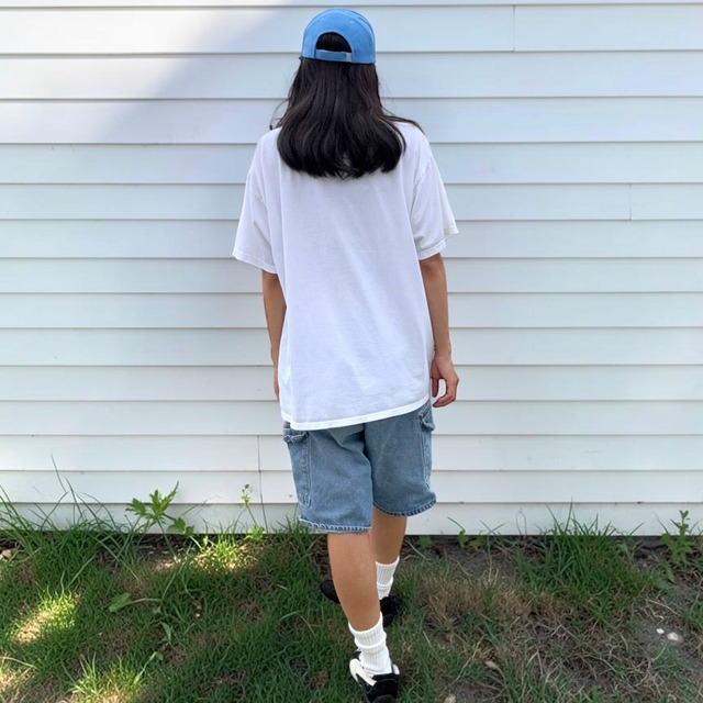 【LADIES】Lucky Kitten Graphic Tee - Oversized Fit XL