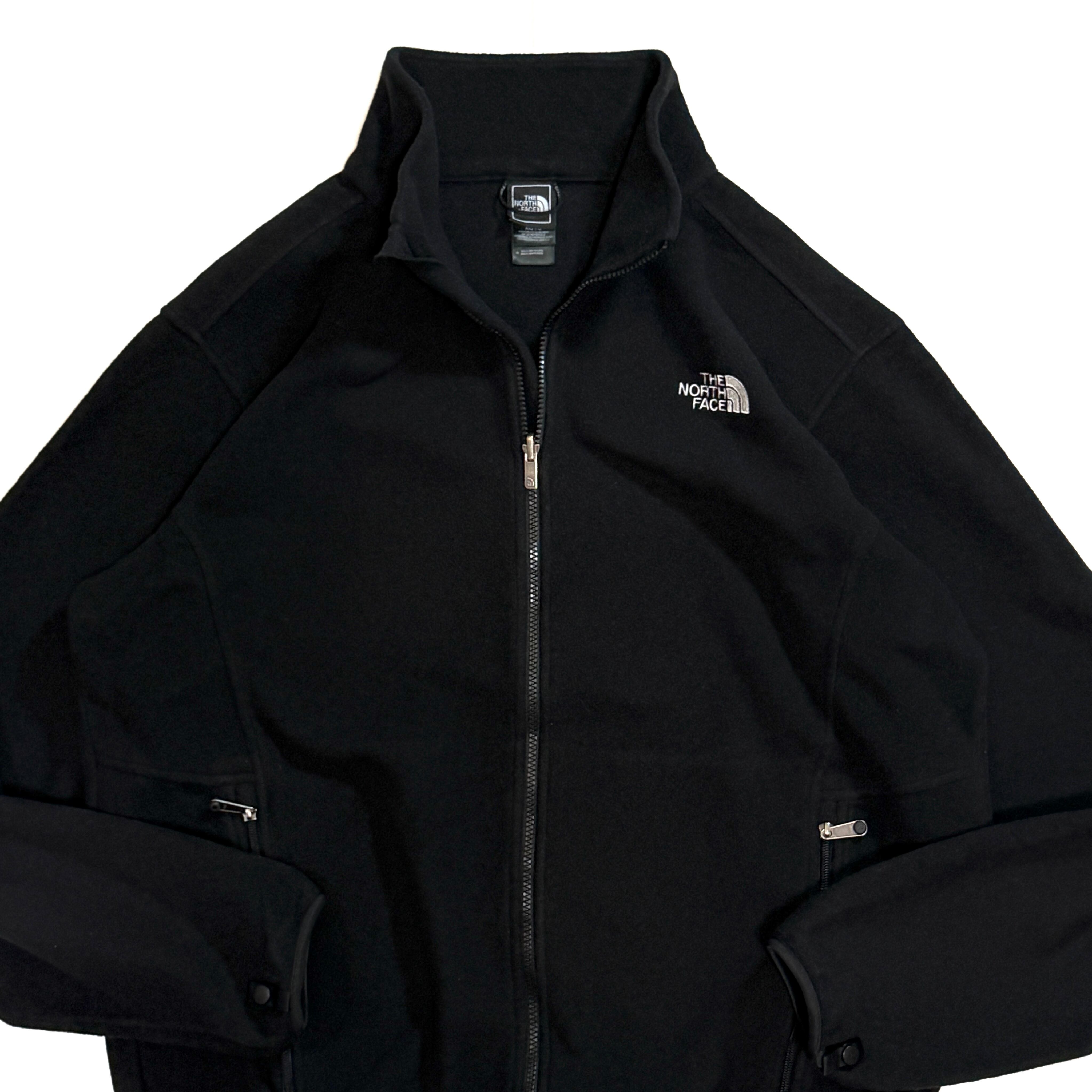 テックフリース黒 US企画 THE NORTH FACE ザ ノースフェイス【MEN'S XL】【BLACK