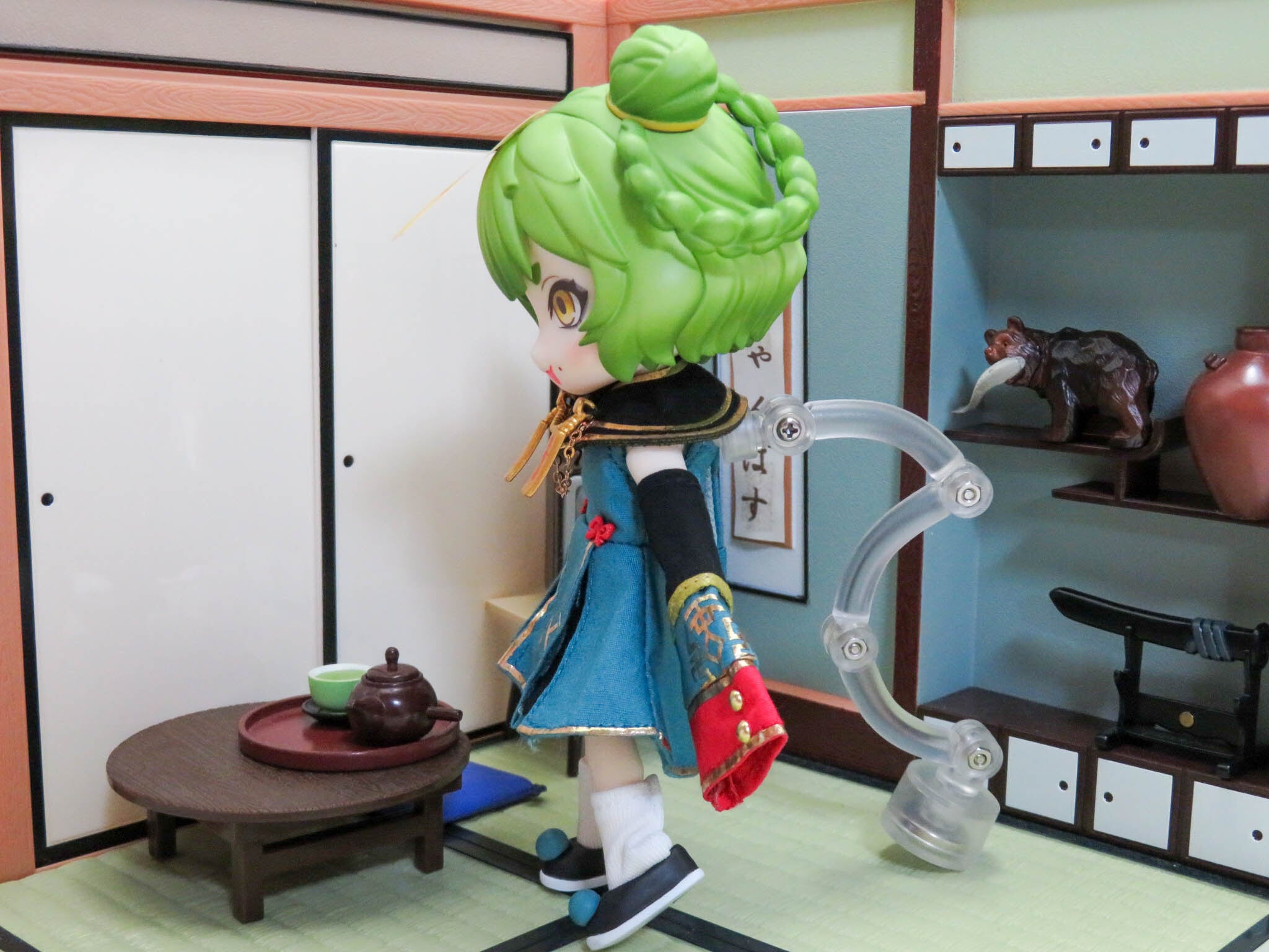 再入荷 ねんどろいどどーる 中華風 キョンシー双子 ジンジャー 髪