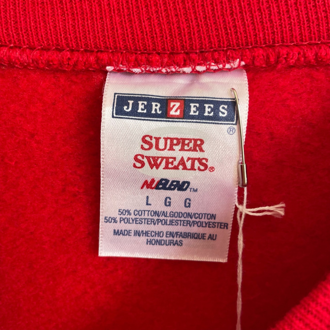 90s 00s デッドストック JERZEES カレッジロゴ スウェット 古着 