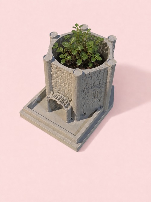 古代ローマ風　ミニ植木鉢
