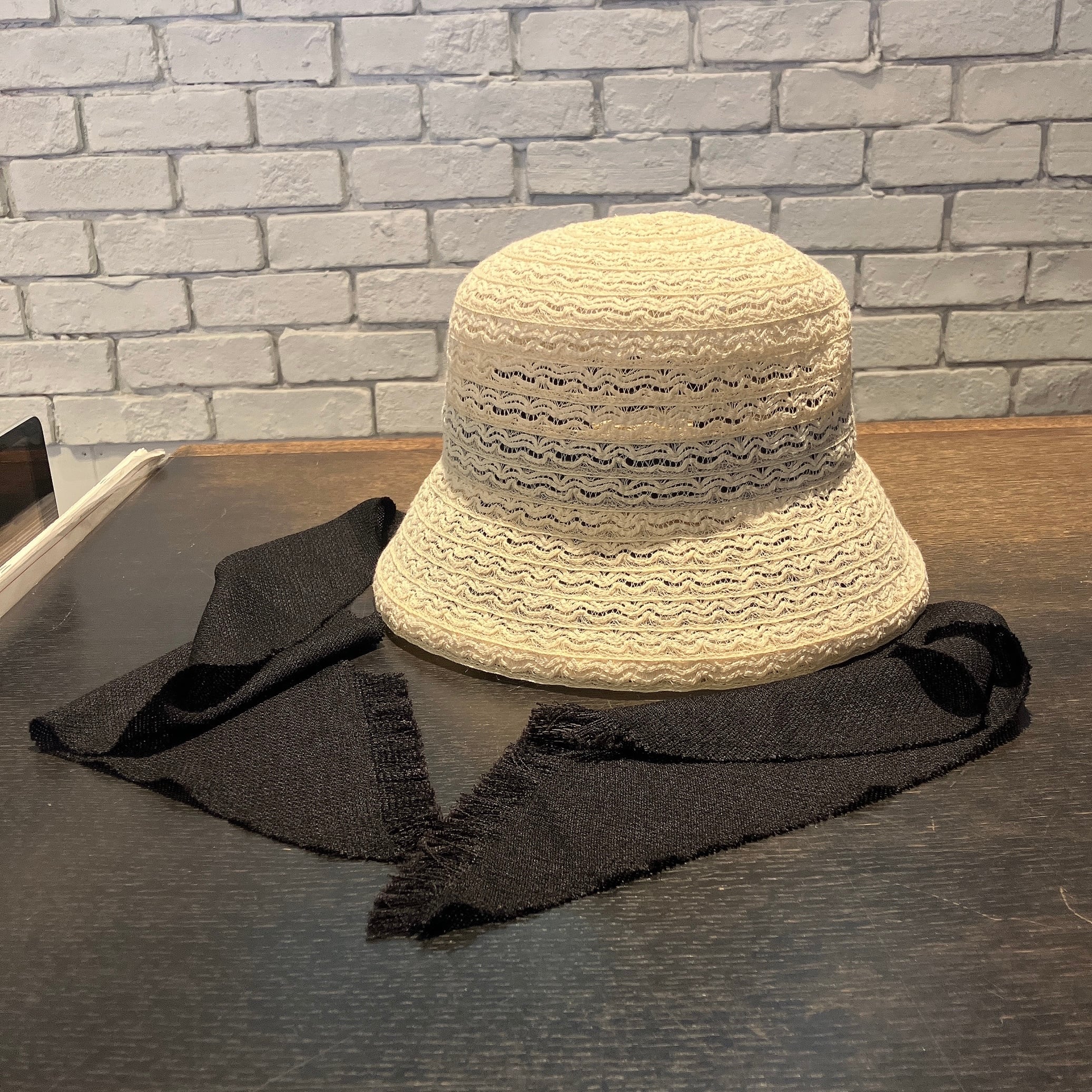 La Maison de Lyllis】 CLOCHE SCARF ハット 2261029 | 広島の帽子専門