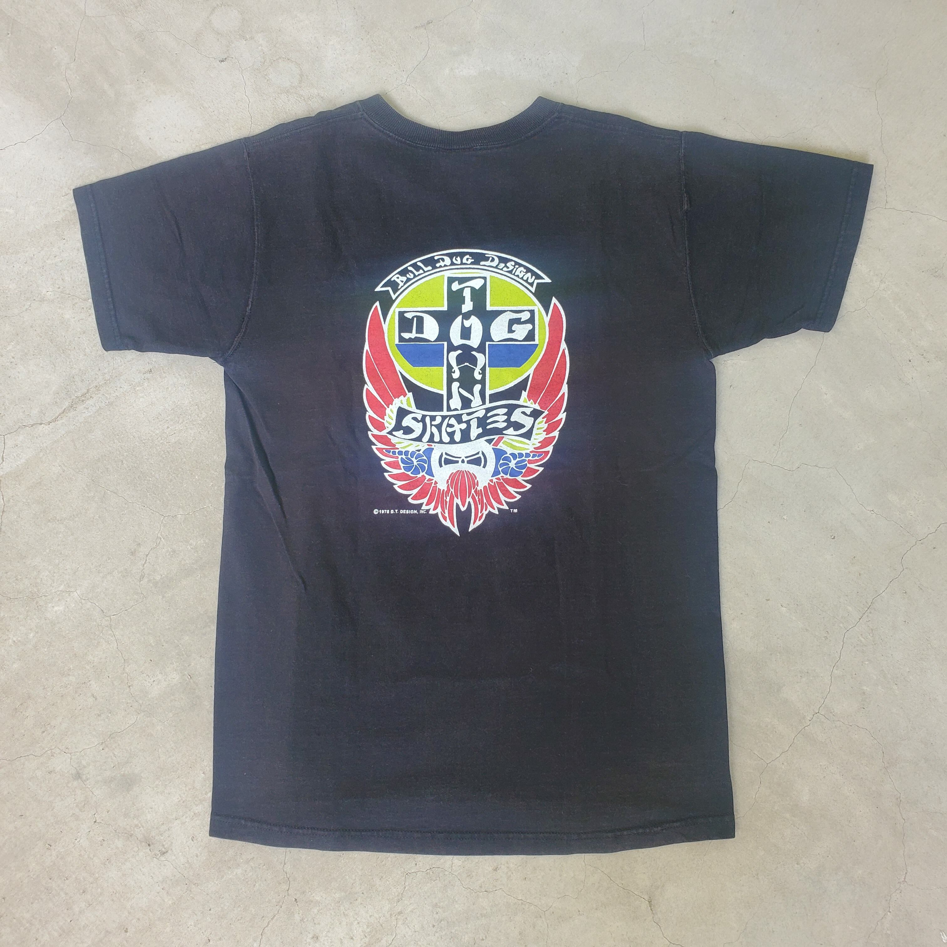 90s DOGTOWN Tシャツ bulldog skates スケート ドッグタウン SUICIDAL  