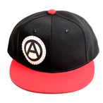 A cap red+black