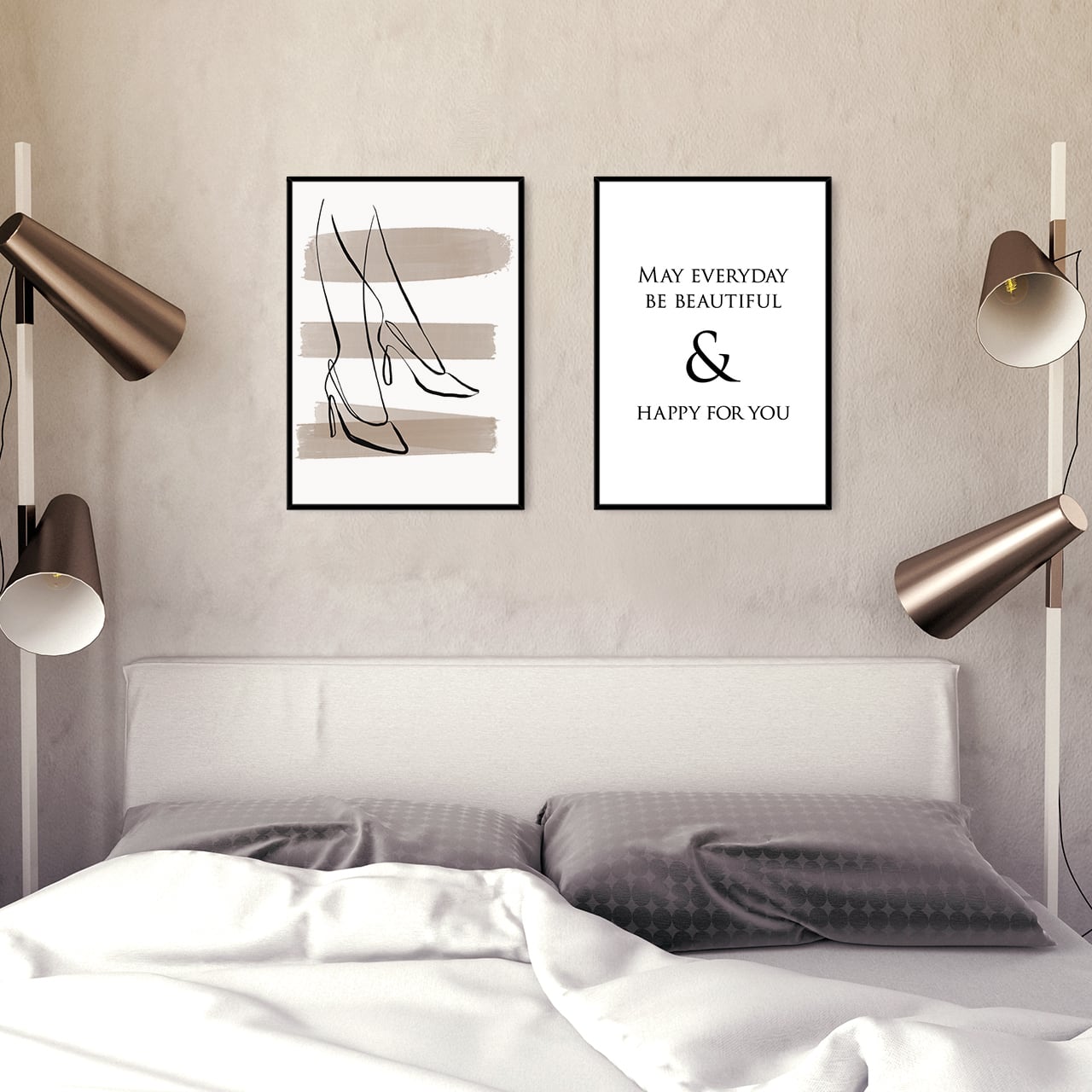 A0198/線画/アートポスター【 A4 / A3 / A2 / A1 サイズ・フレーム