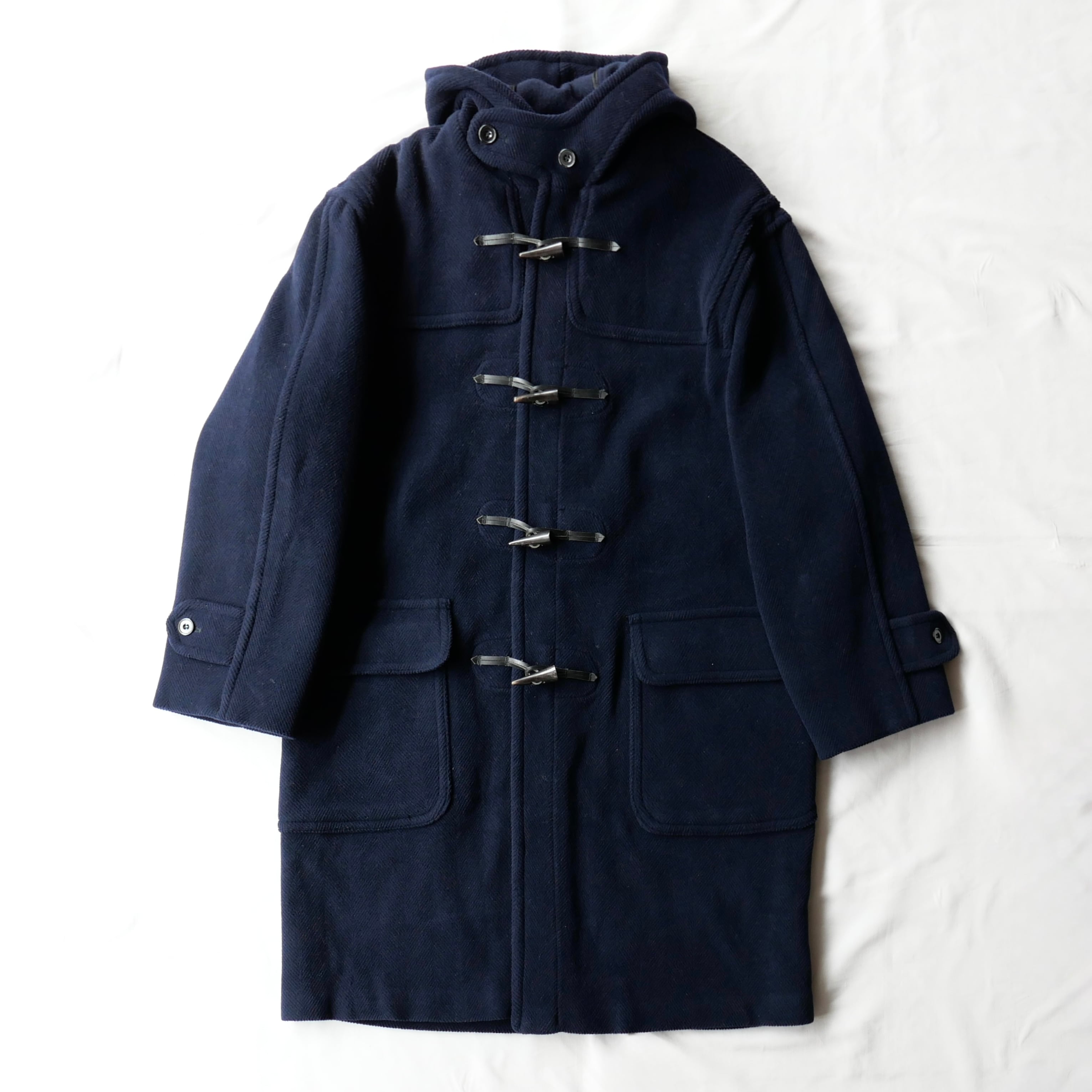 80-90s GLOVERALL KINGSTON HANDLE TAG HBT DUFFLE COAT | safarionline