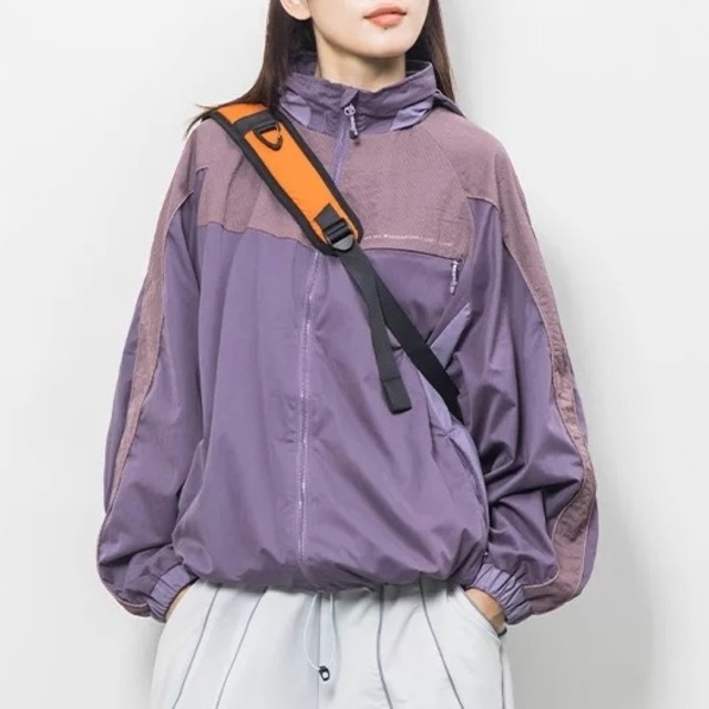 ヴィンテージカラ―ウィンドブレーカー　J0062