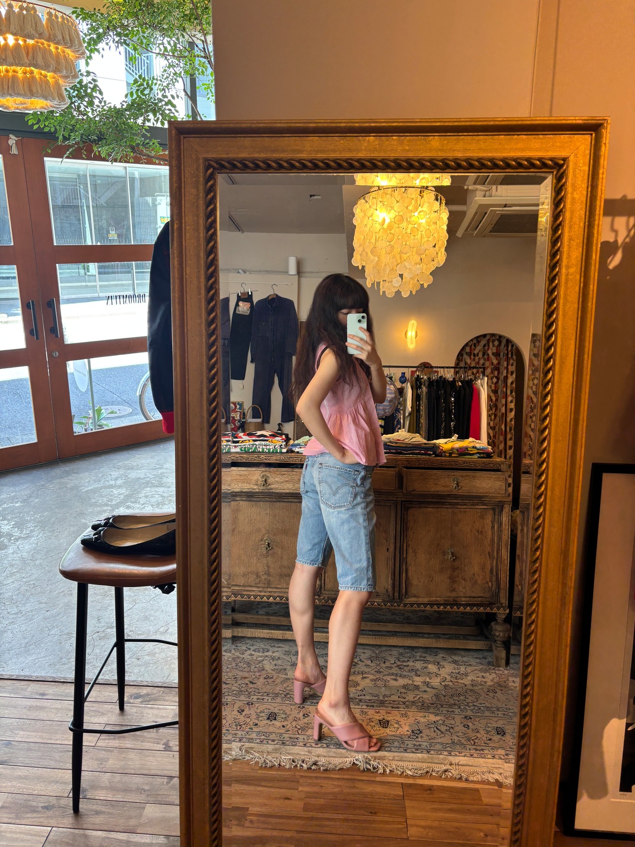 LEVIS 503 デニムショートパンツ