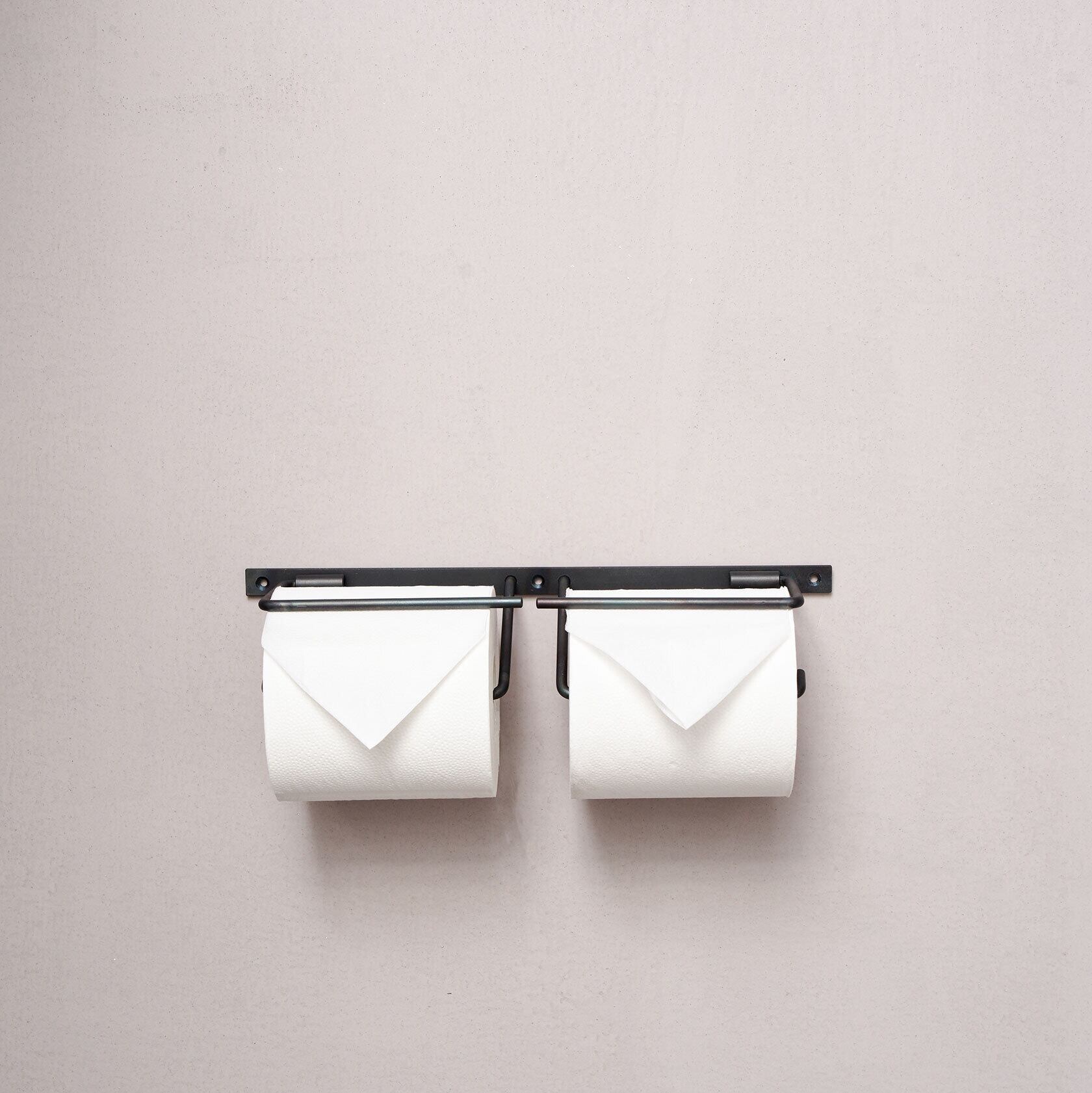 真鍮のトイレットペーパーホルダー ダブル 巣まいと暮らしの店トリノス オンラインショップ