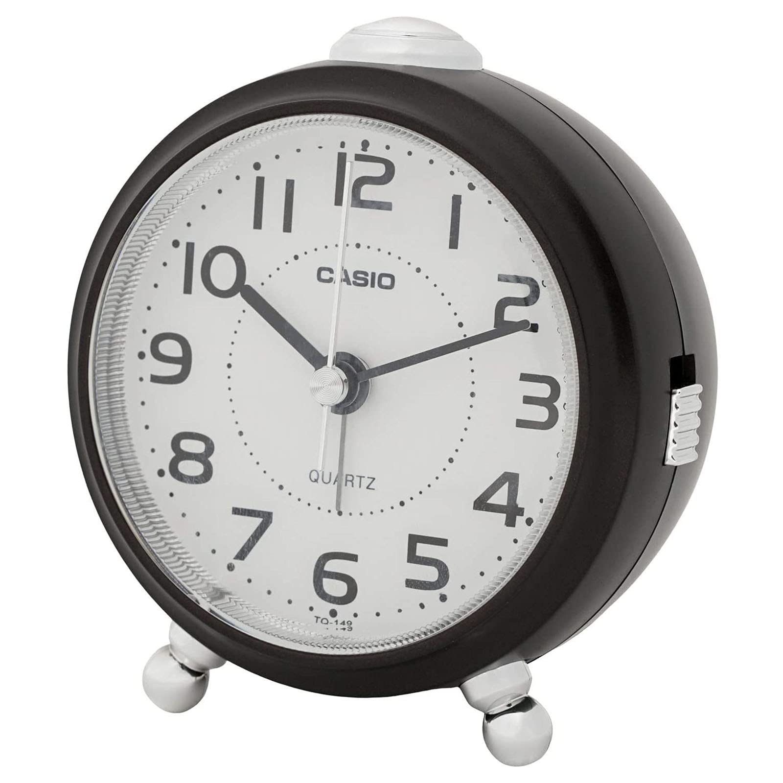 CASIO(カシオ) 目覚まし時計 置き時計 ダークブラウン 茶 アナログ