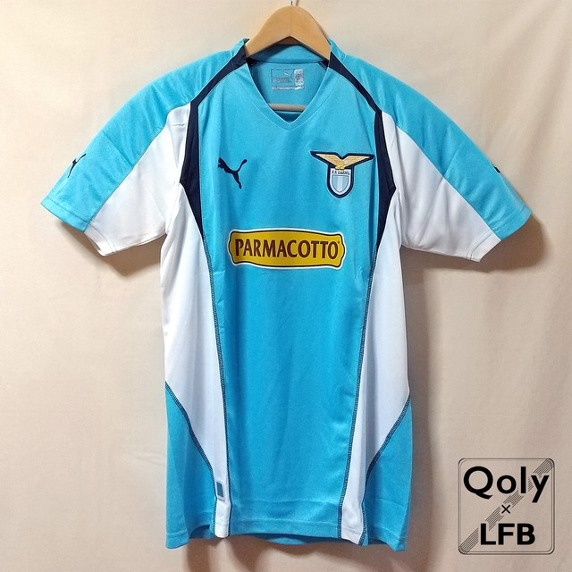ラツィオ 04 05 Puma ホーム半袖 ユニフォーム インポートs Qoly Lfb Vintage ラツィオ 04 05 Puma ホーム半袖 ユニフォーム インポートs Qoly Lfb Vintage