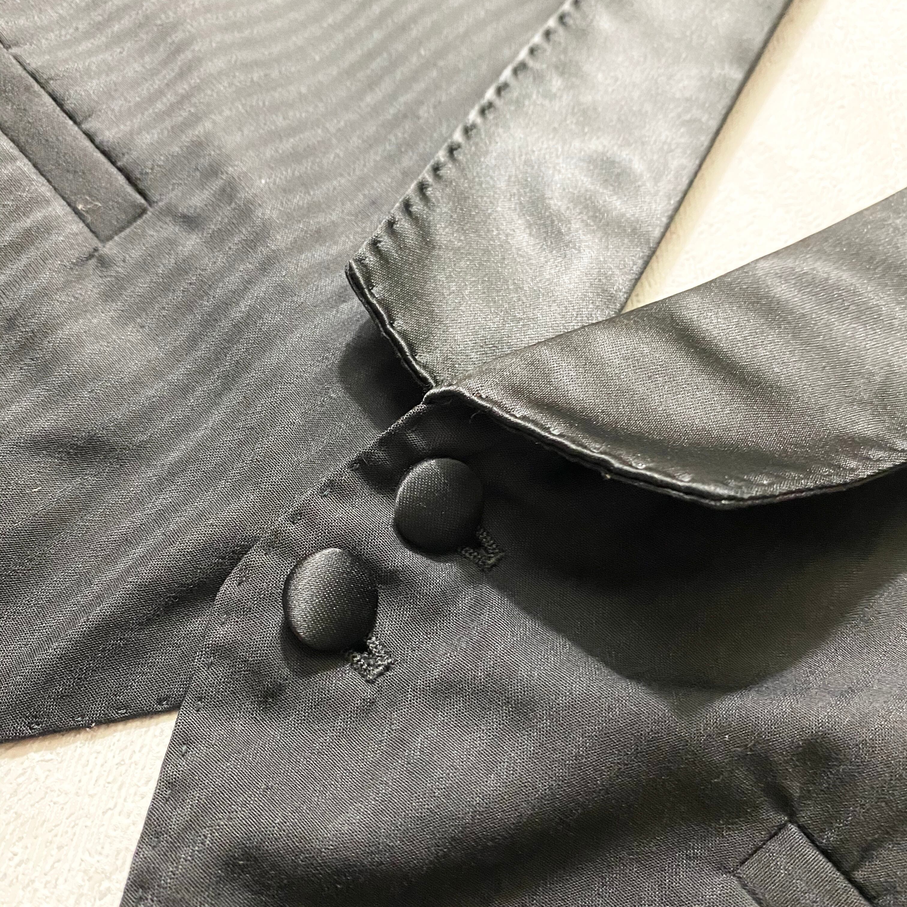 2006SS DIOR HOMME by hedi slimane lapel switching gilet | NOIR ONLINE