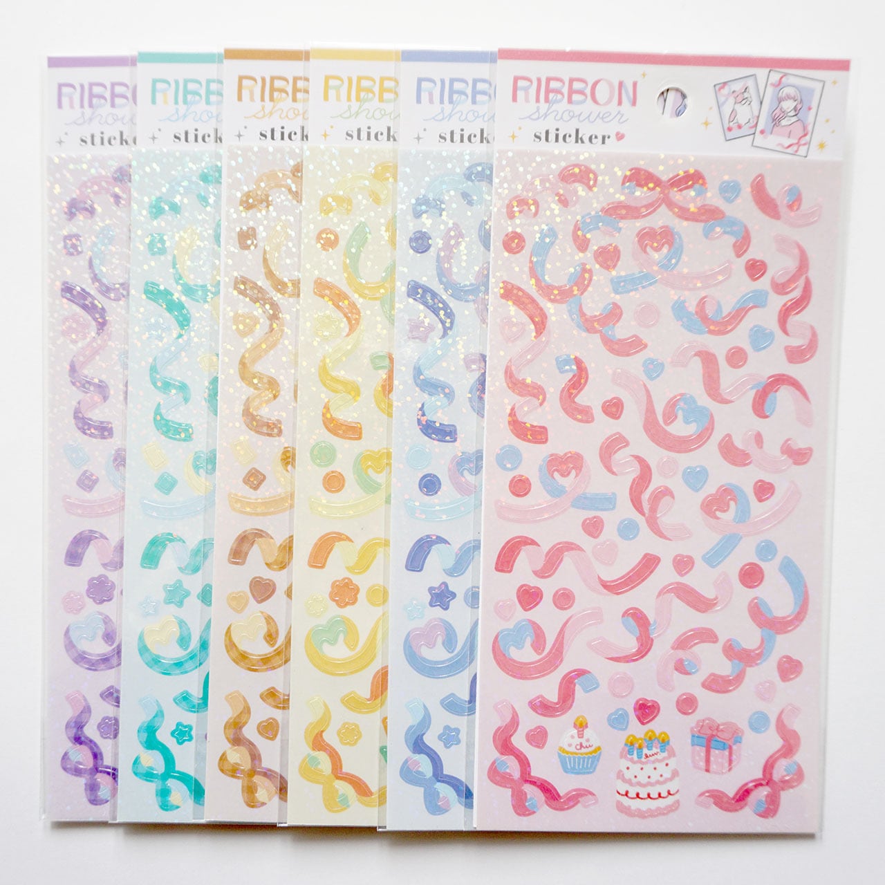 ⭕️在庫あり⭕️ハンドメイドシール「各48枚」 うちわデコ・カードデコに！ | シールと星座 双子座文具店