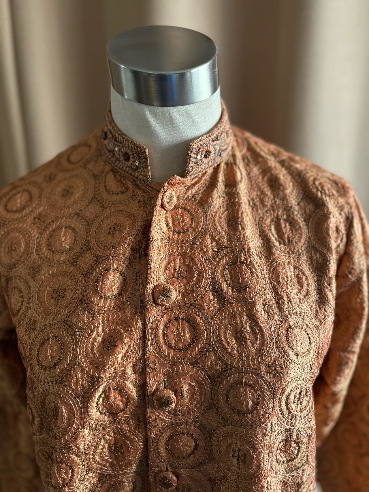 JUNAID JAMSHED embroidery pattern tunic-5072-11