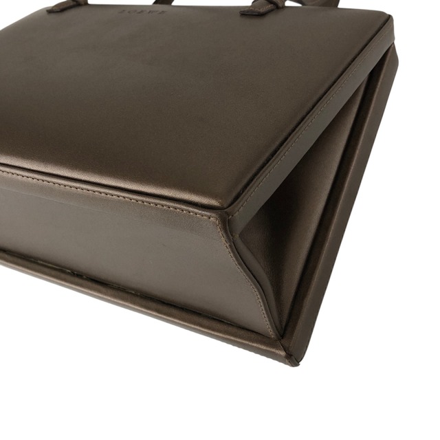 LOEWE ロエベ トートバッグ ブラウン ロゴ レザー vintage ヴィンテージ オールド 2jjh62