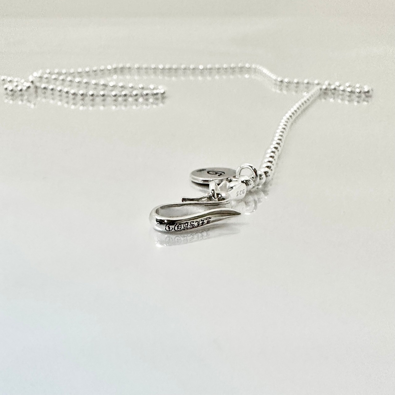 CELTIC HORSESHOE BALL CHAIN NECKLACE / ケルティックホースシューボールチェーンネックレス