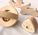 はじめての木のおもちゃセット（3点セット）　～にぎる　ころがす　つみあげる～