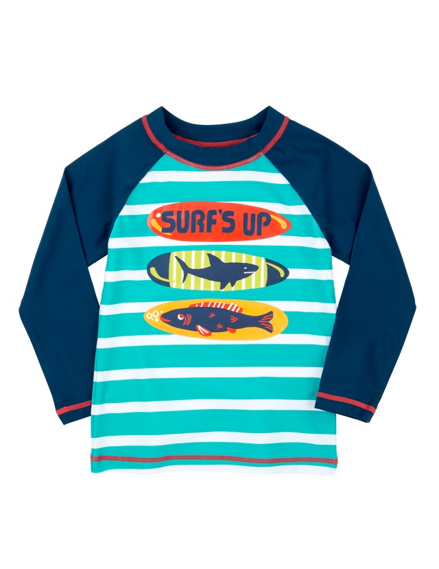 SALE　Hatley サーフボード　Boy's長袖ラッシュガード（SPF50）SurfboardRashGuard  40%OFF ￥6,195⇒￥3,700