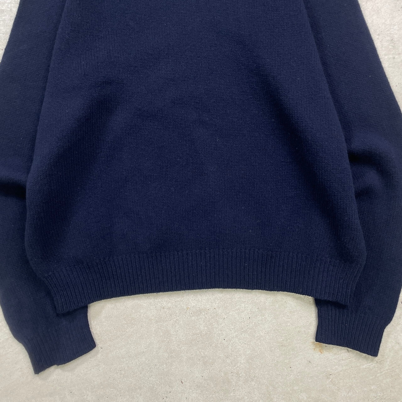 90年代 Polo by Ralph Lauren ブランクハーフジップニットセーター 