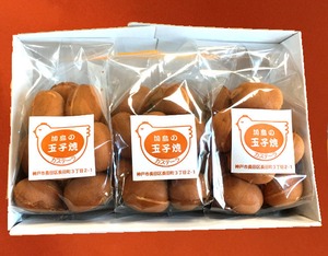加島の玉子焼　３パックセット（一口カステラ）