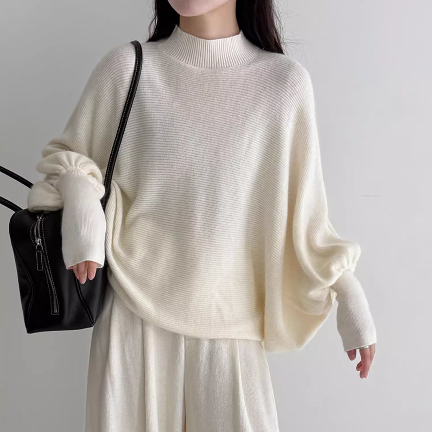 volume sleeve knit 14025