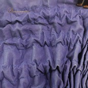 フラダンス 衣装 パウスカート ブルー系 シングル リーフ柄 ワントーン きれい かわいい 華やか 鮮やか シンプル ロング ハワイアン アロハ ハワイアンプリント フラ ダンス レッスン 練習 大人っぽい