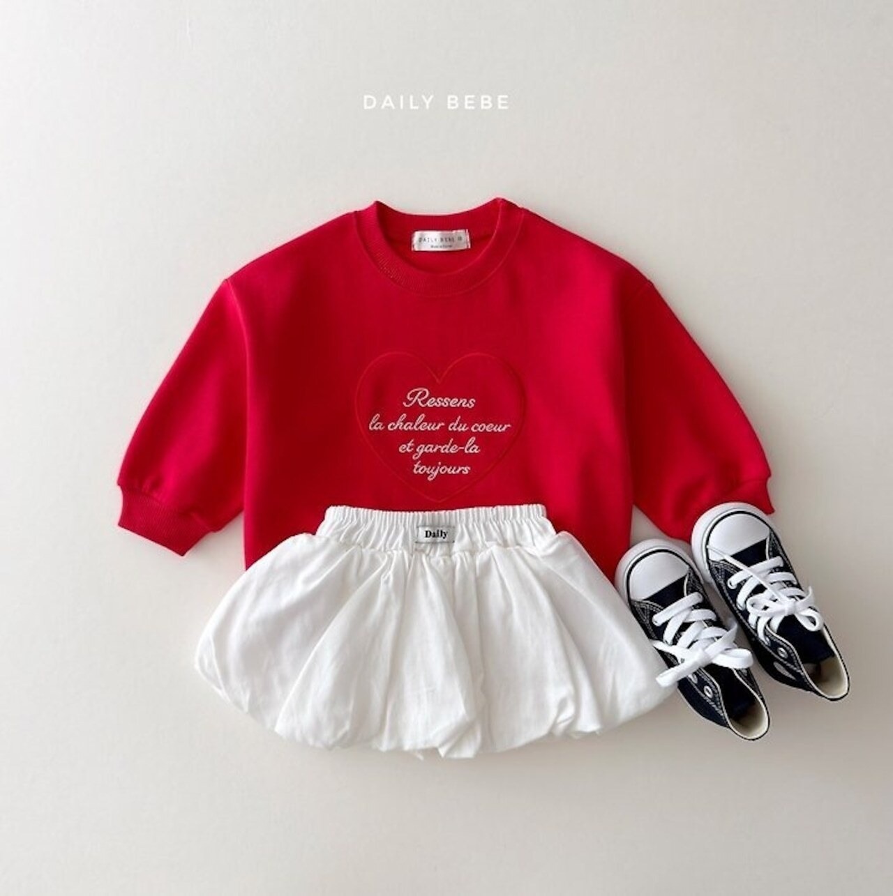 韓国子供服 / 26Autumn / 〖取寄〗DAILYBEBE / パンプキンスカート / キッズ服 / ジュニア服 / 秋服 *XS~JL*