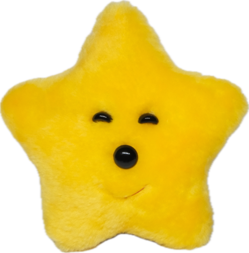 Old Staffed Toy: STAR