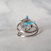 【即納】STAR -anelli- small ◆Rhodium