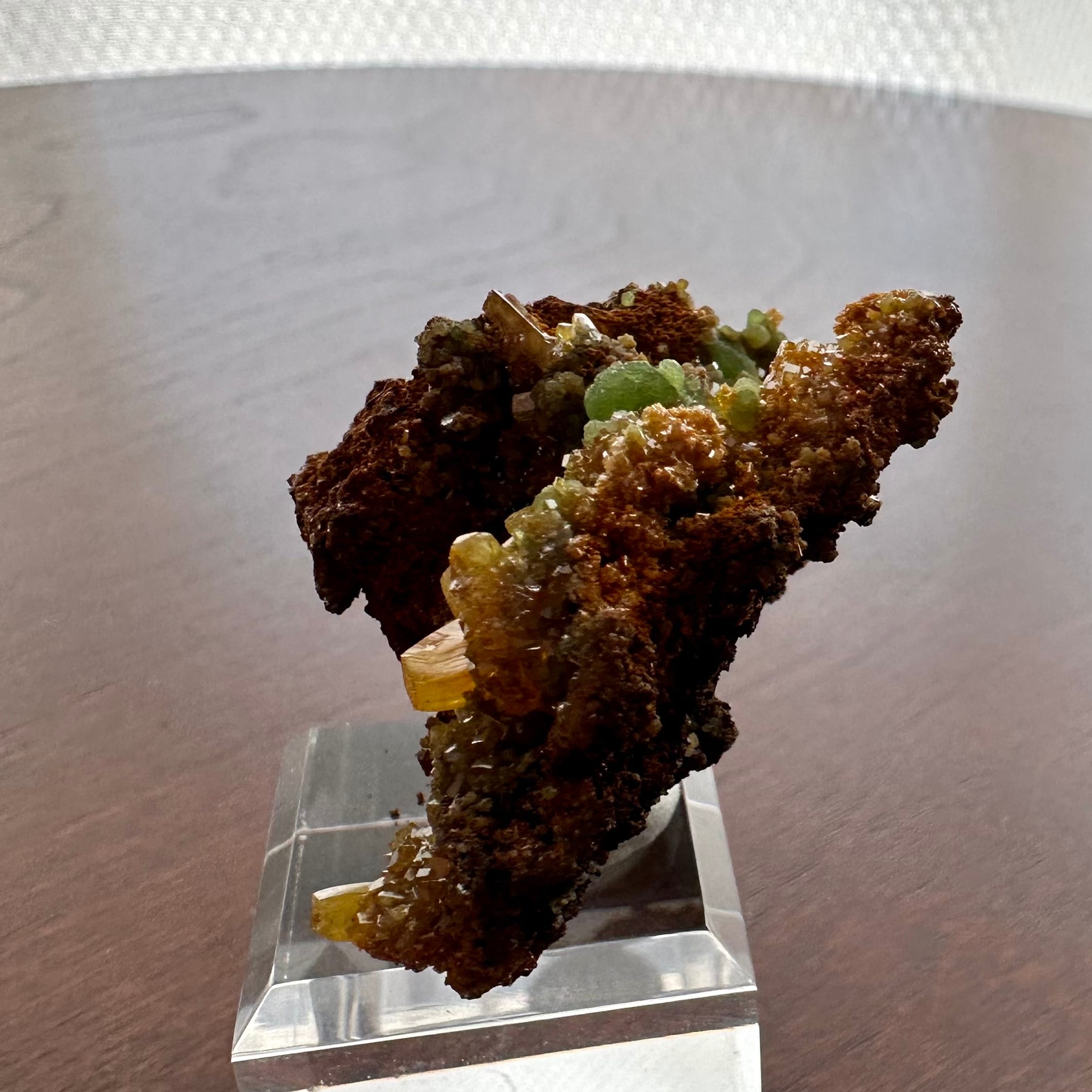 ウルフェナイト / ミメタイト【Wulfenite with Mimetite】メキシコ産