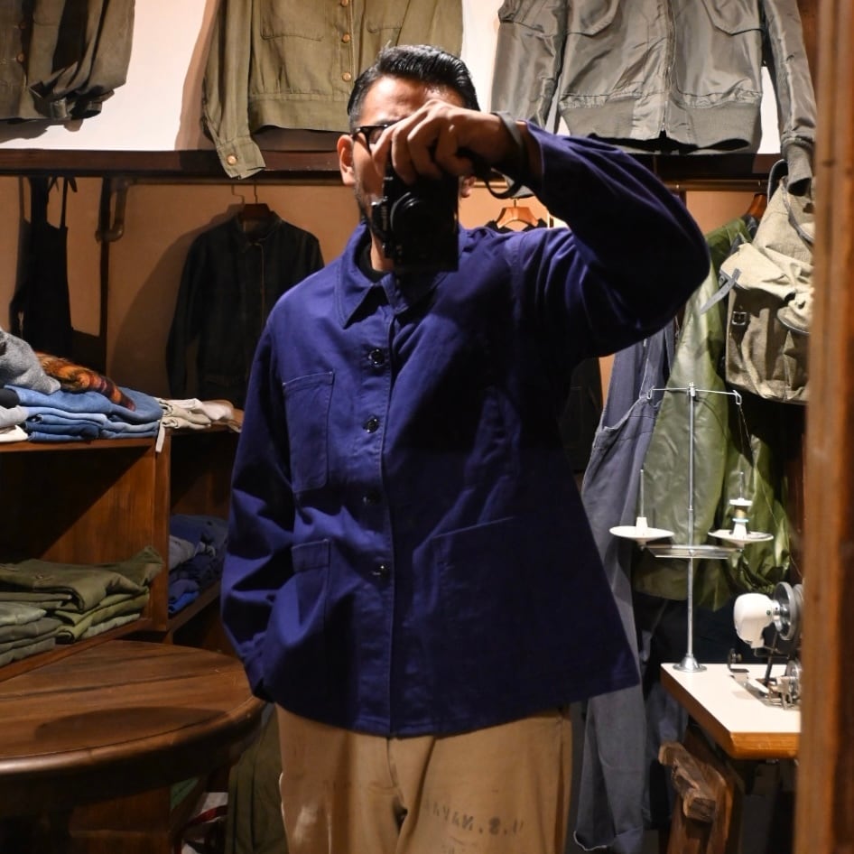 60's vintage french navy S.N.C St James work jacket 677 | 【OWN