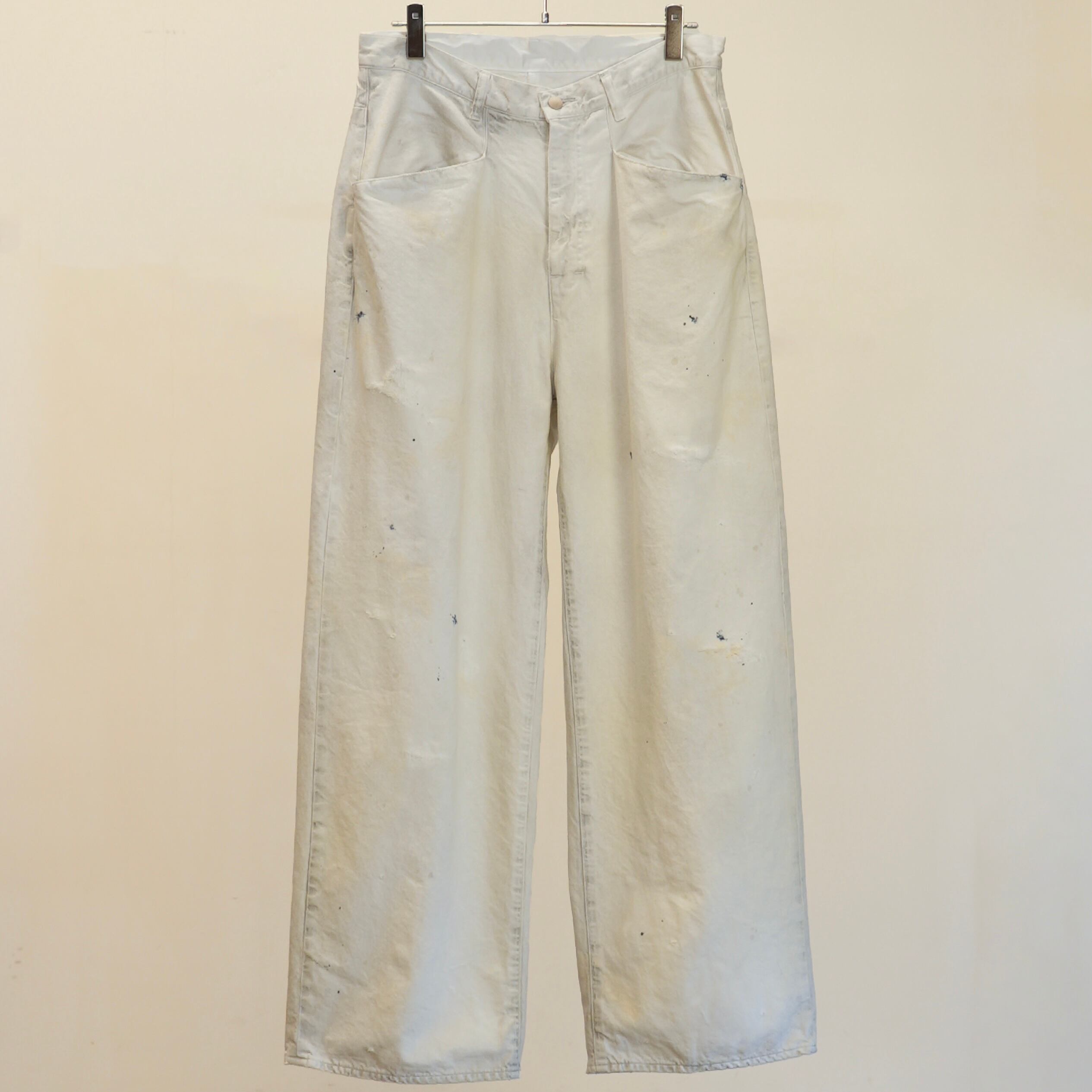 ANCELLM #06 AGING 10oz type-C WHITE サイズ2 08a45c4fe324fbc3d231338247ae35