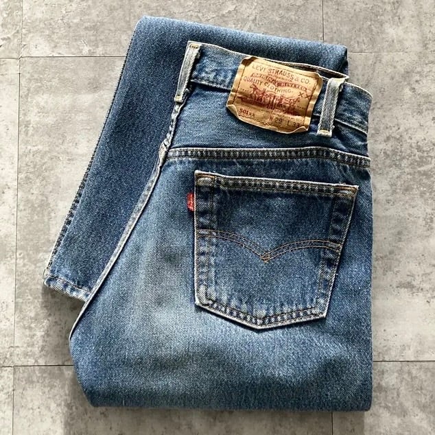 W29 L33】90's US.Levis 501xx リーバイス エルパソ工場(520) ボタン裏