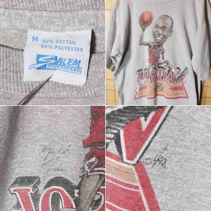 80s 90s SALEM SPORTSWEAR NBA CHICAGO BULLS シカゴ ...