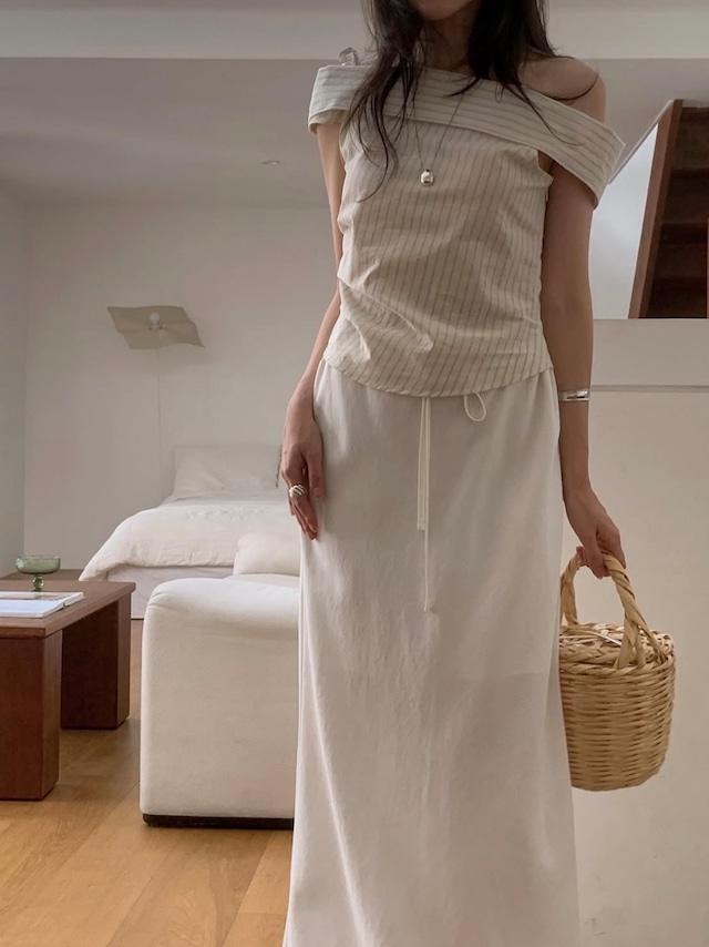 (予約) miel / Cashew blouse 1color