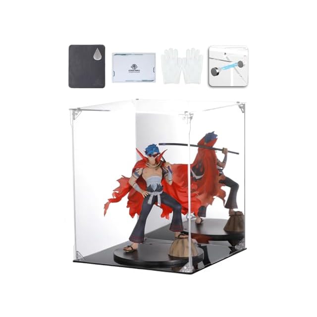 COOLTAKU フィギュアケース UVカット アクリル マグネット式 磁石付き