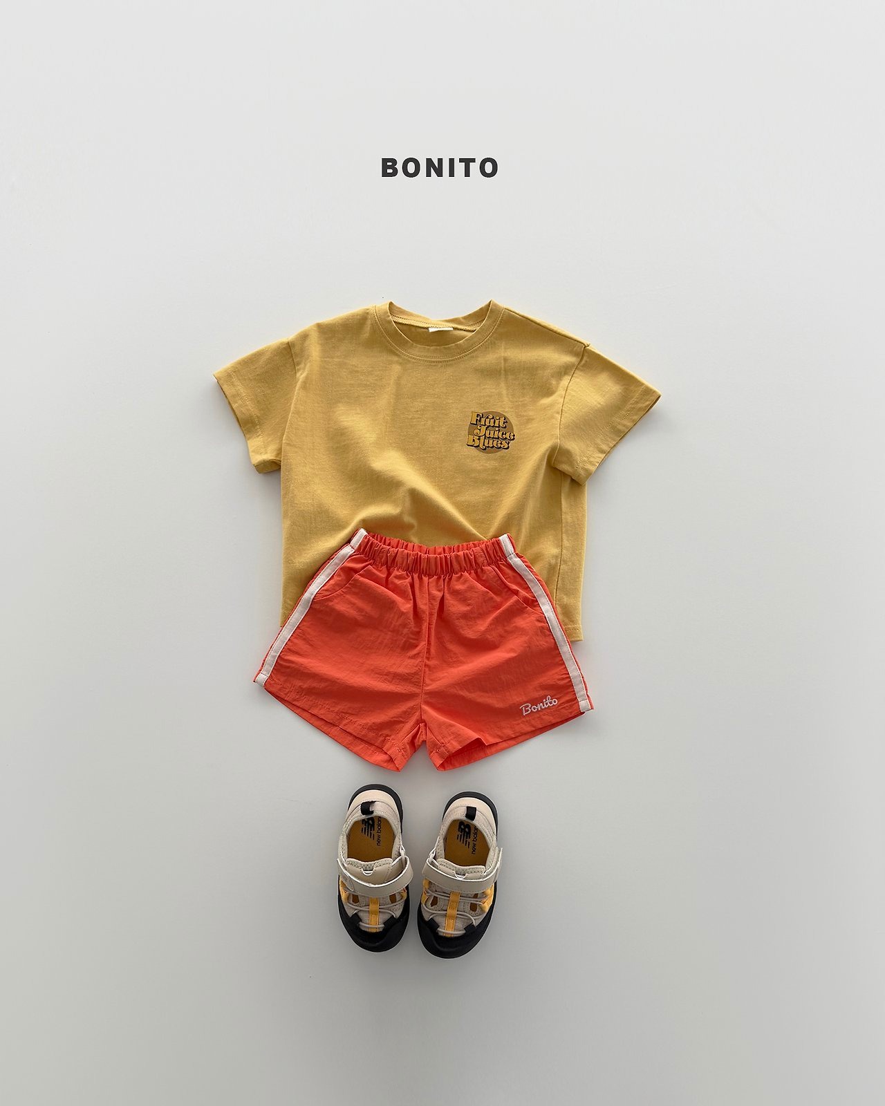 [BONITO] Two-line tape shorts (JS/JM) / [보니토] 두줄테잎쇼츠 (JS/JM)