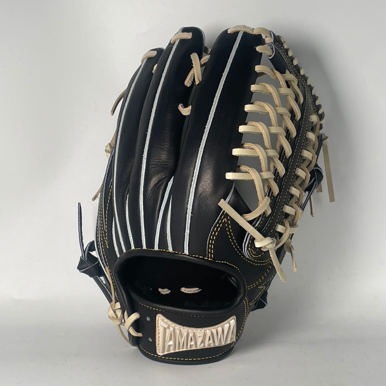 【硬式】玉澤 DELUXE 外野グローブ TUG-92DX型(ブラックキャメルxシリコンラベル)_02